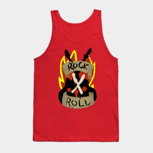 Rock X Roll Gambit's Crop Top Tank Top